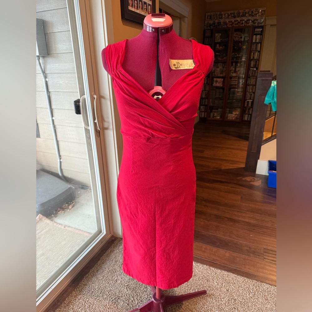Rock Steady Bright Red Wiggle Diva Dress